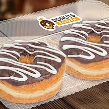 Одноразовые пластиковые контейнеры с прозрачными крышками 10