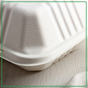 100% Компостируемый 3 Comp Контейнеры для вывоза продуктов питания Контейнеры, натуральный одноразовый багаж, экологически чистый, биоразлагаемый 1