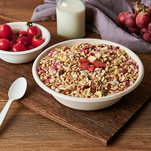 32 унции одноразовые бумажные миски, биоразлагаемые суповые миски, натуральный багасс, экологически чистые сахарные тростниковые миски для салата 2