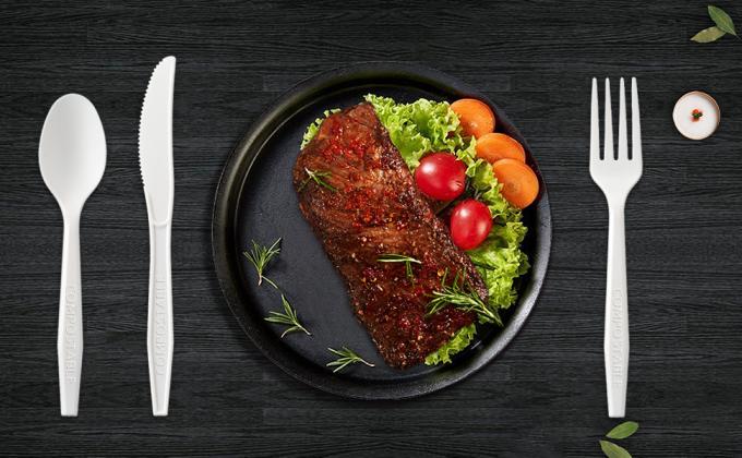 Ножи вилки ложки посуда, тяжелое тяжелое рабочее покрытие является экологически чистыми продуктами гостиная вечеринка свадьба барбекю 0