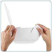 Белые пекарни с окном, 9х6х3 дюйма, для выпечки, десерта, пирожных, отлично подходит для вечеринки, 30 упаковки 5