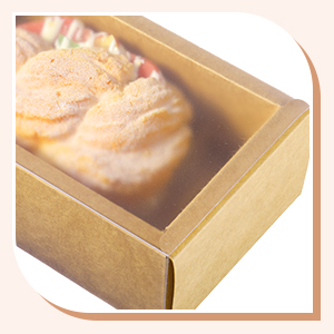 Четырехугольный kraft бумаги ящик коробки с окном домашние ящики для мыла kraft коробка с тегами юта нить для ювелирных изделий 2