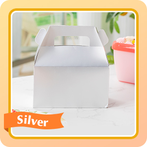 Габл Конфеты коробки, маленькие лакомства Подарки с ручкой, десертные коробки Подарок для свадьбы, день рождения 1