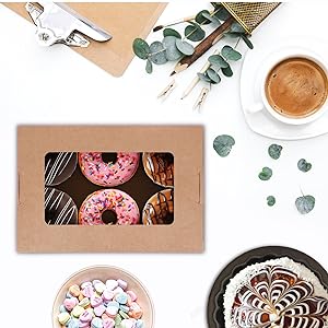 40 унций Контейнеры для еды (50 упаковки) Одноразовая коробка для еды из бумажной бумаги 1