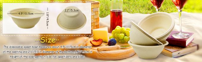 Компостируемые 8 унций, маленькие одноразовые чили-кувшины, бумажные кувшины из переработанной бумаги для горячего супа, мороженого, салата, супа, закуски, десерта 1
