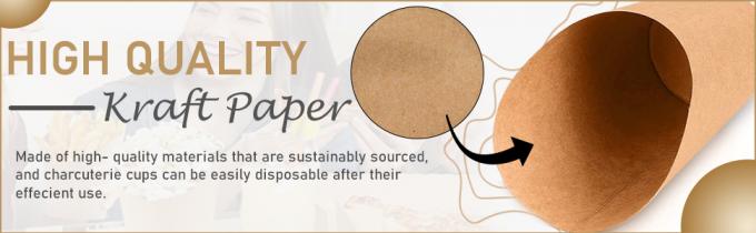 14 унций чашки с шоколадом - идеально порционированные чашки с закусками для вечеринок, мероприятий, свадеб и многого другого 0