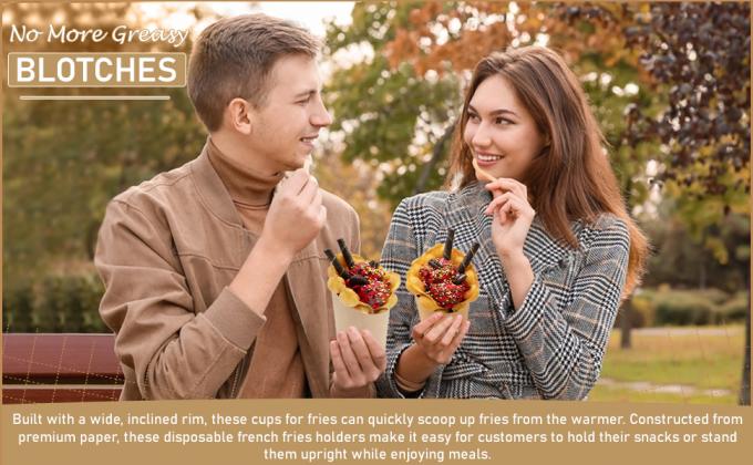 14 унций чашки с шоколадом - идеально порционированные чашки с закусками для вечеринок, мероприятий, свадеб и многого другого 3