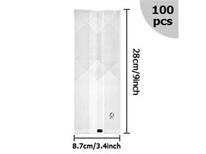 Прозрачные пластиковые пакеты для печенья, пирога, шоколада, конфеты, закусок, хорошие для пекарни с наклейками 5