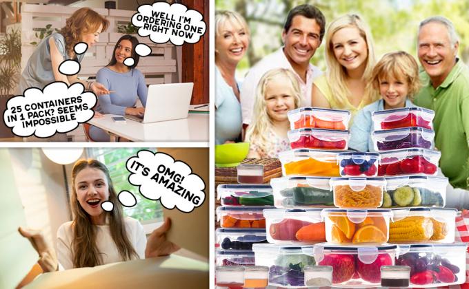 Food storage containers