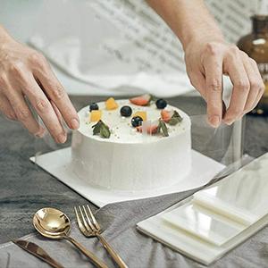 Тортовые ошейники Ацетатные роллы Прозрачные тортовые полоски Прозрачный мусочный тортовый ошейник Ацетатный лист для выпечки, окружающий край 3