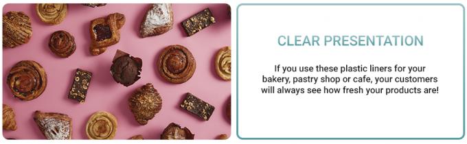 Дели и пекарня обертывание пла пластинки всплывающие поли пластинки обертывание пластинки для пищевых бутербродов, печенья, конфеты 5