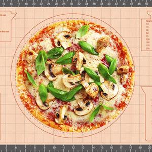 Силиконовый коврик для выпечки, коврик для выпечки с размером 26 "х 16" 4