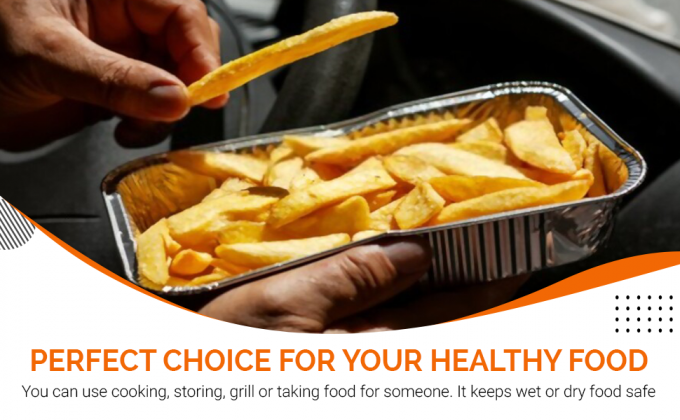 Алюминиевая фольга контейнер, фольга оберток, изделия для детских принадлежностей, изделия для выпечки, продукты для обеда, столовые принадлежности, пергаментная бумага 7