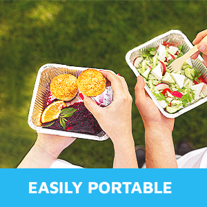 Одноразовые банки с прозрачными крышками. 1 фунт емкости Алюминиевая фольга Контейнеры для капель для пищи Сильная свежесть уплотнения 1