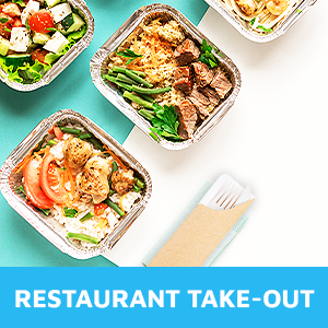 Одноразовые банки с прозрачными крышками. 1 фунт емкости Алюминиевая фольга Контейнеры для капель для пищи Сильная свежесть уплотнения 7