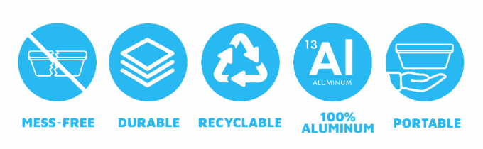 9x13 Консервы для приготовления пищи, выпечки и общественного питания Тяжелые одноразовые кулинарные принадлежности Паровые столовые подносы для буфетов и приготовления пищи 0