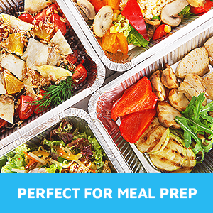 9x13 Консервы для приготовления пищи, выпечки и общественного питания Тяжелые одноразовые кулинарные принадлежности Паровые столовые подносы для буфетов и приготовления пищи 5