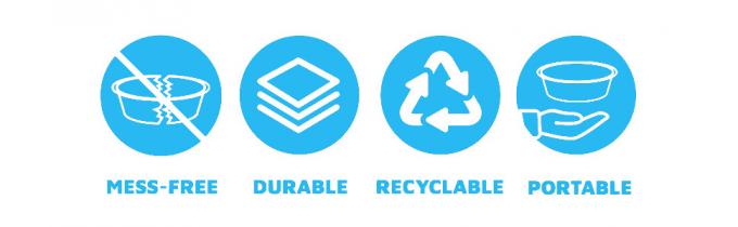 9 ′′ Алюминиевая фольга Пирожные сковороды ∙ ∙ Круглые одноразовые контейнеры Угловые стены Торт Печь, хранить, подавать и разогревать 0