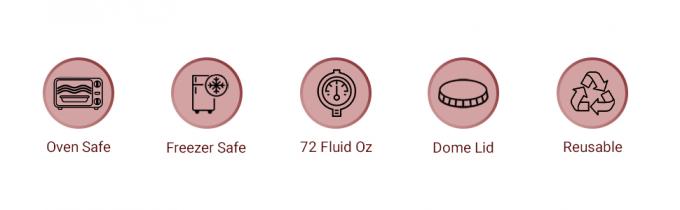 11x7 дюймов тяжелой задачи пекарни фольги для домашних пирогов и и прихожей - печь безопасный большой контейнер кастрюли 0