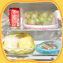 Кулинарные элементы многоразовые покрытия мисок с эластичным, пластиковым покрытием для хранения продуктов питания для остатков 5