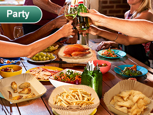 Папировые линзеры для воздушных фрайеров, пергаментная бумага 125 шт., одноразовые линзеры для воздушных фрайеров для микроволновой печи, линзеры для воздушных фрайеров 5