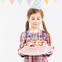 Радужные рождественские свечи - Красочные рождественские свечи Тортовые свечи Тортовые свечи Для дня рождения, свадьбы и удачи 5