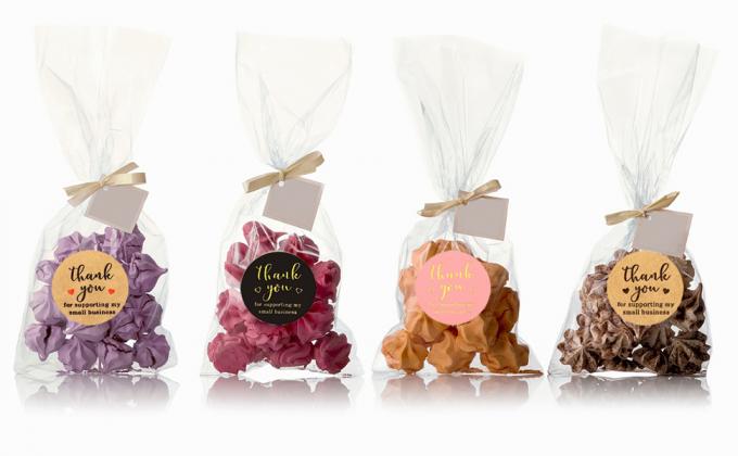 Благодарю вас за поддержку моего малого бизнеса наклеенные этикетки, 3 цвета, 1 дюйм 2000 штук, 4 рулона, каждая рулона 0