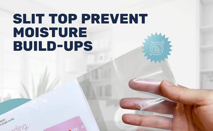 Торбики для подвесок для дверей 6 x 12 дюймов - прозрачные Торбики для подвесок для дверей защищают листовки, брошюры, уведомления, печатные материалы 1