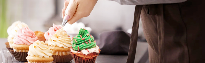 Одноразовые сумки для труб, 18 дюймовые большие сумки для кондитерских изделий -100 штук, комплект украшений для тортов, мороженое, печенье, кексы 1