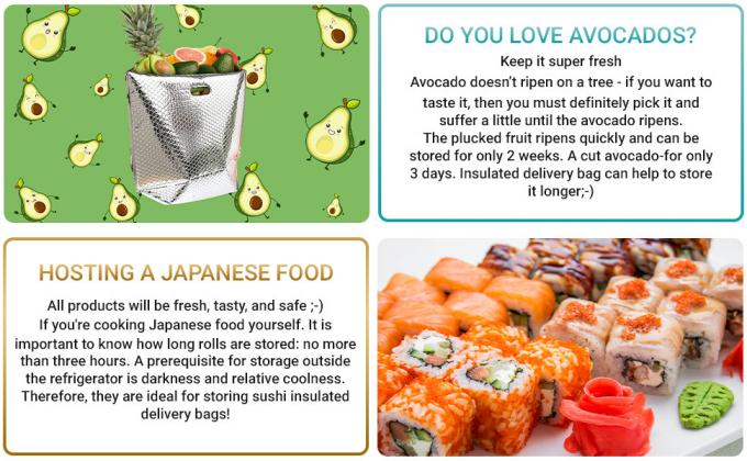 Изолированная фольга 8 X 8 X 8 дюймов. 4