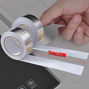 Алюминиевая лента, серебряные стекловолоконные фольги, теплоизоляционная клейкая лента, тепловая лента для трубопроводов 1