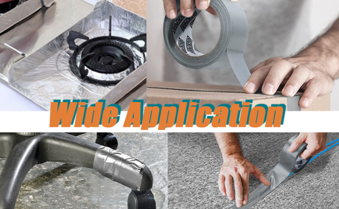 Алюминиевые ленты (3,9 миллиметра), 2' * 65 футовая фольга лента, металлическая изоляционная лента, тяжелая проводная лента с клейкой поддержкой 11