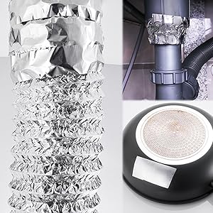 Алюминиевые ленты (3,9 миллиметра), 2' * 65 футовая фольга лента, металлическая изоляционная лента, тяжелая проводная лента с клейкой поддержкой 3