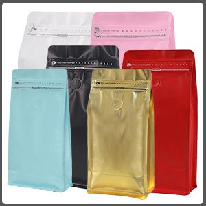 16 унций кофейные пакеты с клапаном Kraft бумажные пакеты, упаковочные пакеты для продуктов питания, пакеты для питомцев, пластиковые пакеты, пакеты из алюминиевой фольги 4