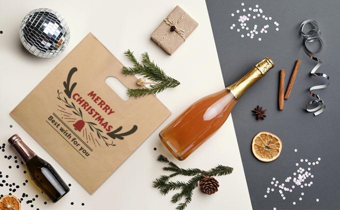 Торбики с резкой резьбой 11x11x6 "Крафт-бумажные подарочные сумки Торговые сумки для еды Свадьба День рождения 1