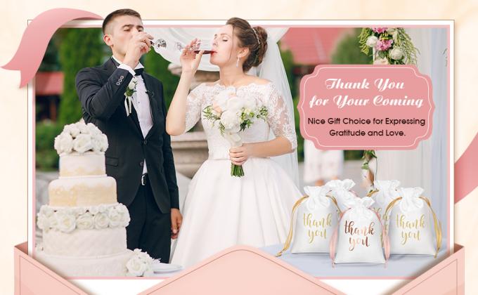 Сатинные подарочные пакеты со шнурками ювелирные изделия сладости подарки пакеты для свадьбы свадебный душ подарочный пакет для детского душа 6