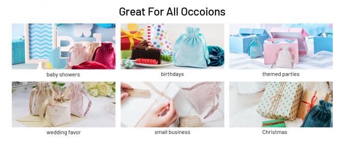 Pouches Candy Gift Bags for Christmas Party Wedding Favors