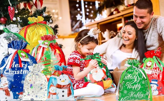 Christmas Gift Bags Large Meduim Small