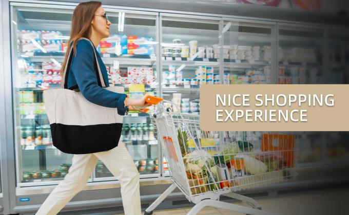 Торговые пакеты для продуктов питания из холста - Торговые пакеты для продуктов питания из холста с ручками - Торговые пакеты для продуктов питания из ткани - Торговые пакеты для многоразового использования 8