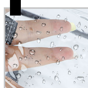 12 X 12 X 6 дюймов Прозрачные сумки для ногтей ПВХ Пластиковые сумки для ногтей с ручками Стадион одобрен Прозрачные сумки для ногтей для работы пляж 3