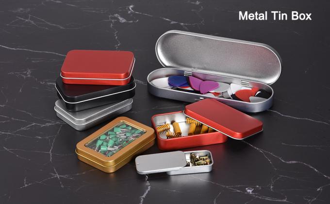 Металлическая канцелярская коробка карандашный чехол пустой коробка с панцирем из оловянного металла серебряные держатели ручек контейнеры для хранения оловянной плиты 0