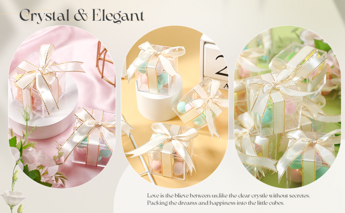 Акриловая коробка с крышкой Прозрачная маленькая акриловая коробка Пластиковый квадратный куб с крышкой Мини акриловые контейнеры дисплейная коробка 0