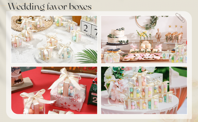 Акриловая коробка с крышкой Прозрачная маленькая акриловая коробка Пластиковый квадратный куб с крышкой Мини акриловые контейнеры дисплейная коробка 3