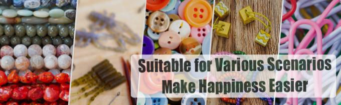 Организатор Хранилищные контейнеры Сборник инструментов с регулируемыми разделителями для бижутерии, ремесел, ювелирных изделий, рыболовного снаряжения, строительства 7