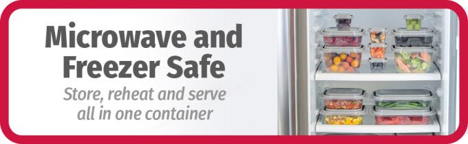 microwave and freezer safe